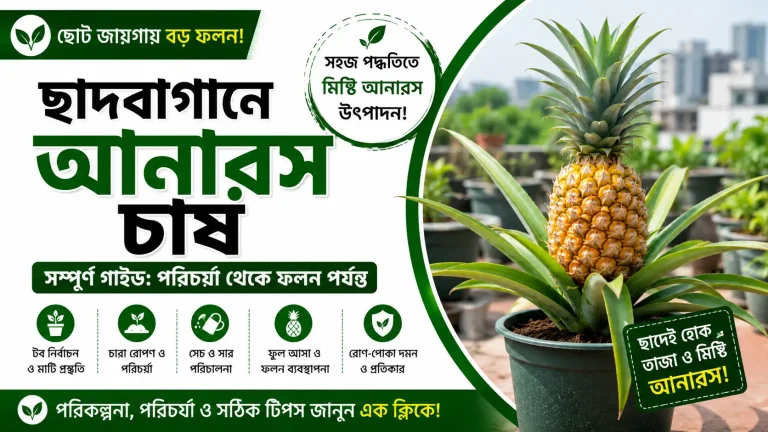 আনারস চাষ পদ্ধতি